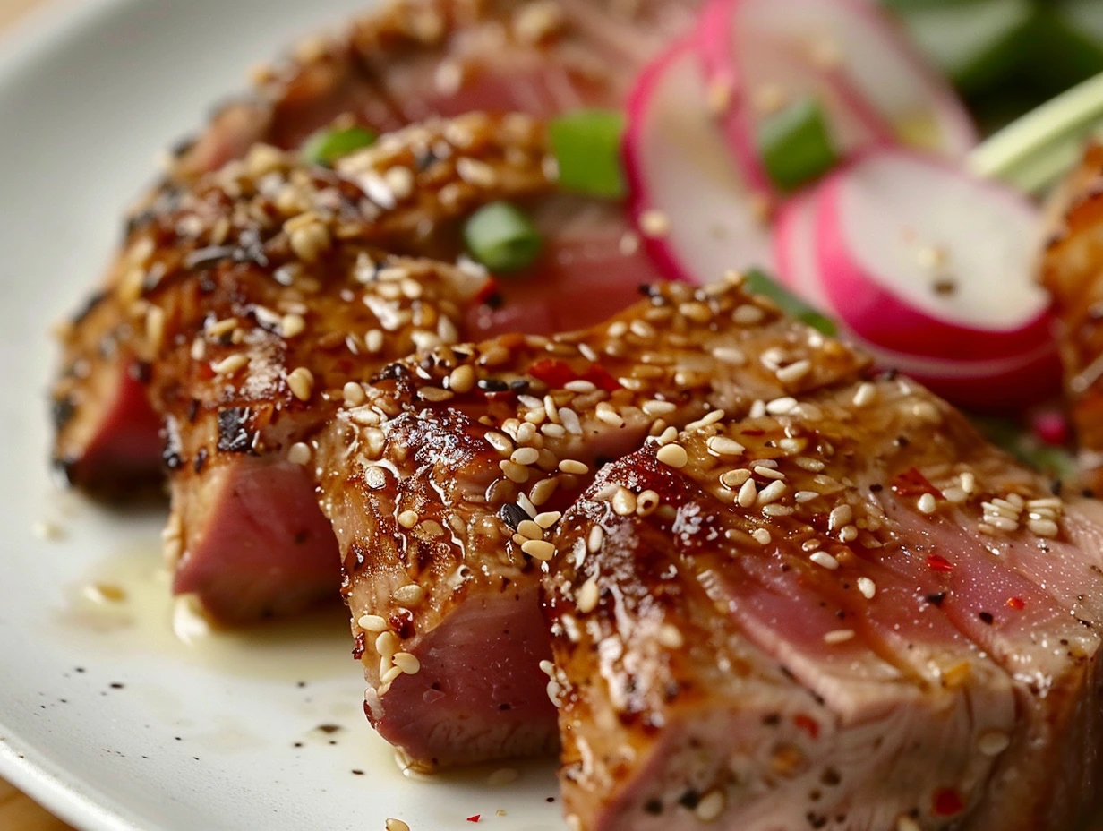 Ahi Tuna Recipe - Seared