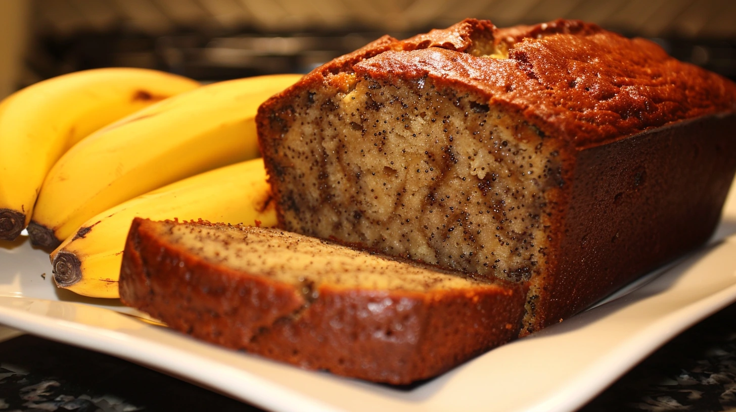 Banana bread recipe with 2 bananas