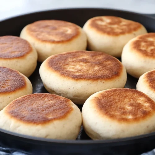 Einkorn English Muffins: Soft, Nutritious & Easy to Make 2 Einkorn English Muffins Stovetop
