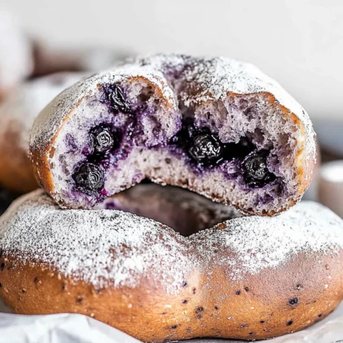 Blueberry Bagels Recipe: Soft, Chewy, and Easy to Make at Home 2 Blueberry Bagels