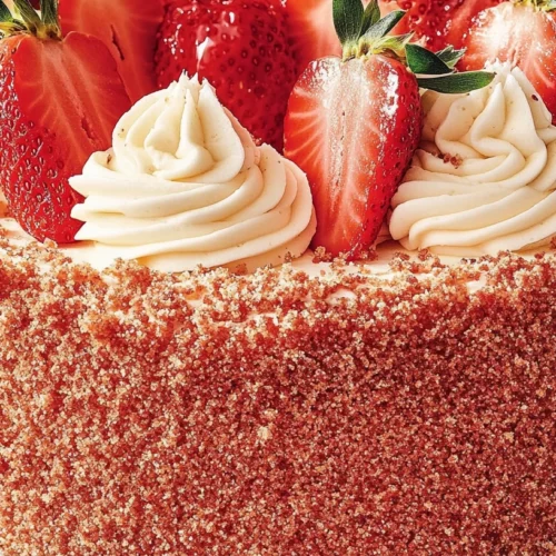Strawberry Crunch Cake: The Best 2 Layers Crunchy Dessert Delight 2 Strawberry Crunch Cake Recipe
