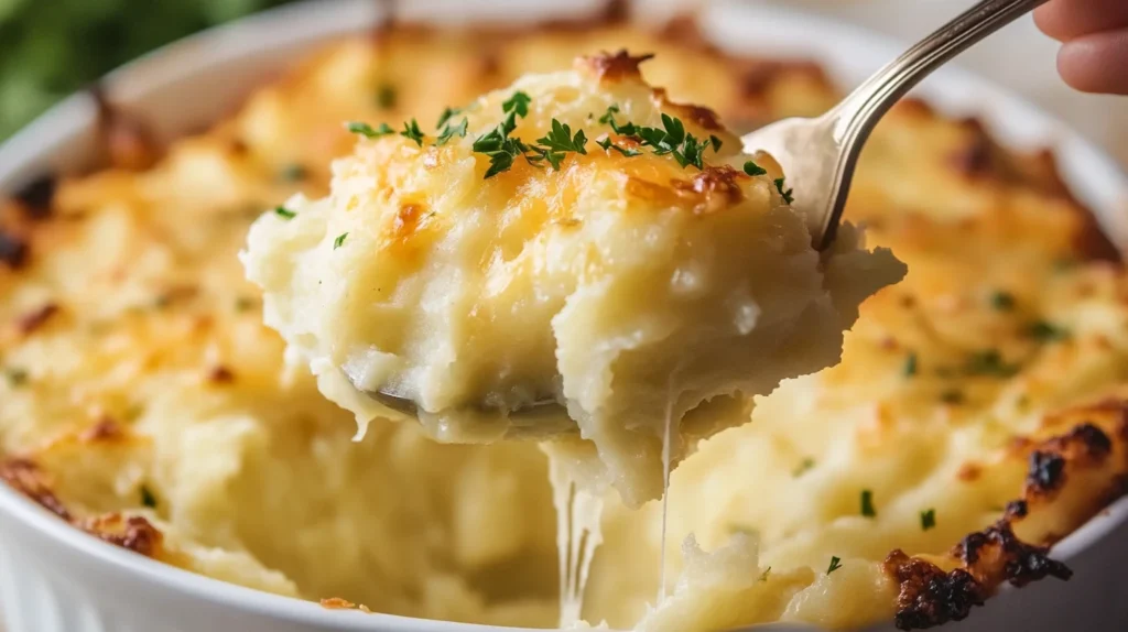 cheesy mashed potatoes recipe