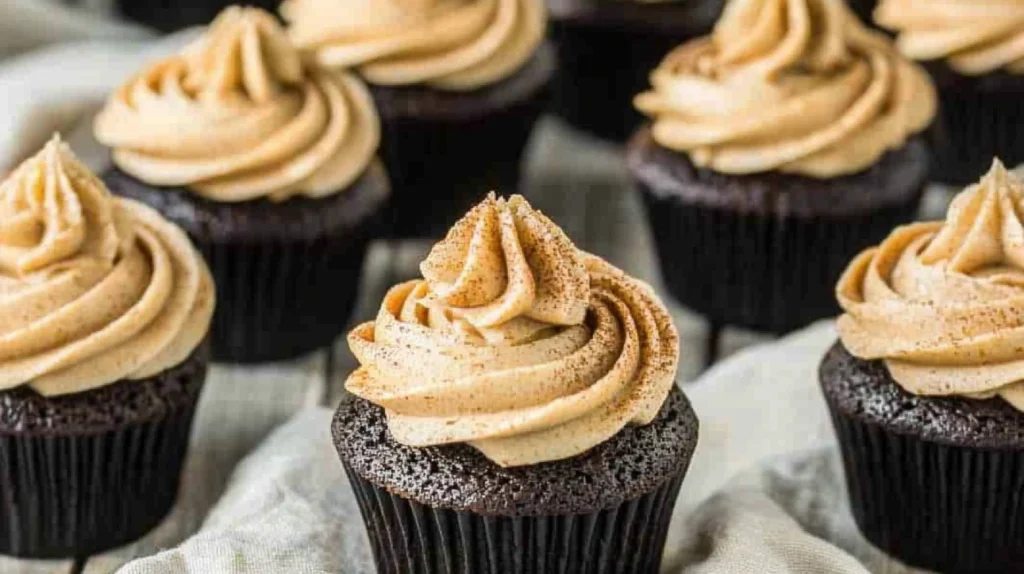 Chocolate Pumpkin Cupcakes