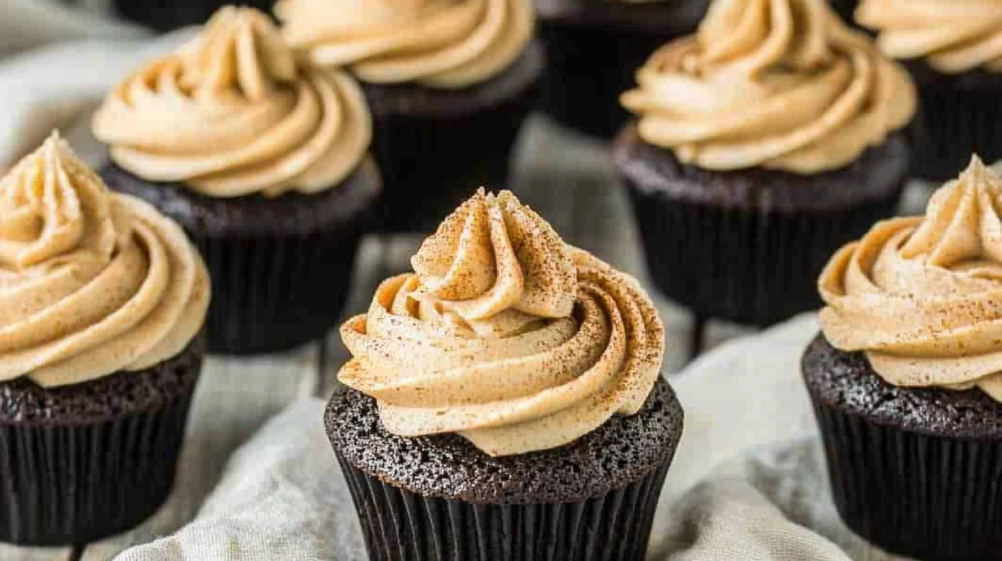 Chocolate Pumpkin Cupcakes