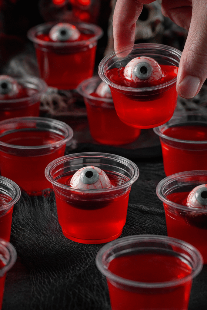 Halloween Eyeball Jello Shots – Cute & Creepy Party Treat