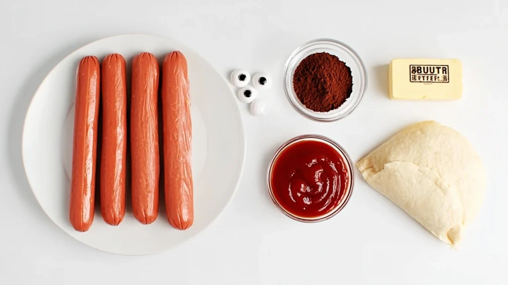 Halloween Sausage Idea: A Fun and Spooky Fall Recipe 3 u5468292622 httpss.mj .runN9DBmJ6wXyw flat lay food photograph c5bad0d5 f38c 4f98 8315 fcc10e4341df 3 - Halloween Sausage Idea: A Fun and Spooky Fall Recipe
