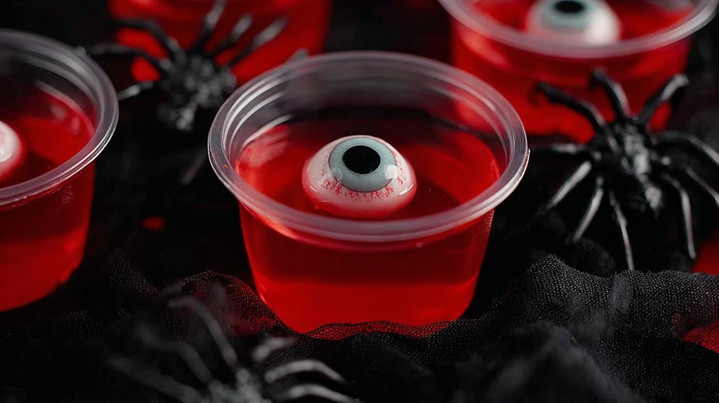 halloween eyeball jello shots